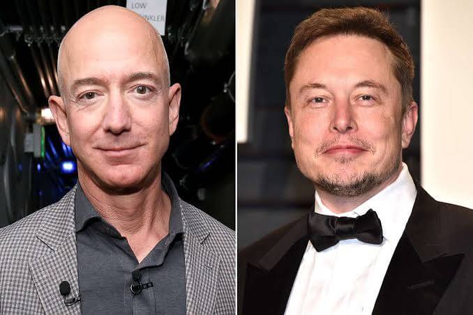 Elon Musk and Jeff Bezos