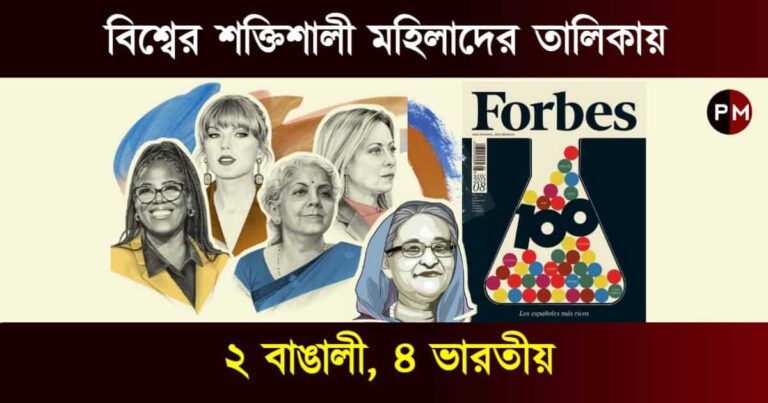 Forbes Most Powerful Women (বিশ্বের শক্তিশালী মহিলাদের তালিকা)