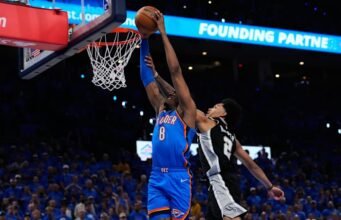 OKC গার্ড জালেন উইলিয়ামসের হ্যামস্ট্রিং সমস্যা প্রত্যাবর্তন, তিনি থান্ডার-স্পার্স গেম 2 তাড়াতাড়ি ছেড়ে দেন