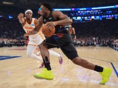 OG Anunoby ចូលរួមយ៉ាងពេញលេញក្នុងការអនុវត្ត Knicks ជាលើកដំបូងចាប់តាំងពីរបួសសរសៃពួរ
