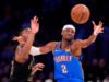 ម្ចាស់ជើងឯក Thunder បានយកឈ្នះ Lakers 115-110 ដែលរឹងរូសក្នុងហ្គេមទី 4 សម្រាប់ការប្រកួតវគ្គ Playoff មួយផ្សេងទៀត