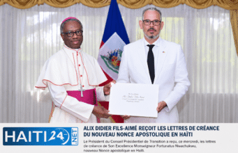 Alix Didier Fils-Aime Haiti-এ নতুন Apostolic Nuncio-এর শংসাপত্রগুলি পেয়েছে হাইতি থেকে সর্বশেষ খবর: রাজনীতি, নিরাপত্তা, অর্থনীতি, সংস্কৃতি৷