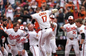 Orioles’ Colton Cowser 2 দিনের মধ্যে 2 হোমারের সাথে যুগান্তকারী লক্ষণ দেখায়
