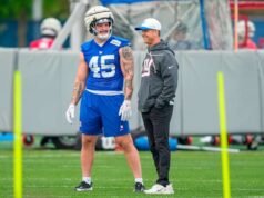 John Harbaugh ចាត់ទុក Giants rookie minicamp ដំបូងរបស់គាត់ថាជាការហាត់សមជាងការប្រកួត