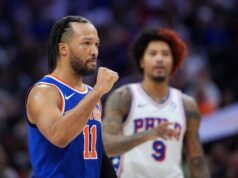 Jalen Brunson រកបាន 33 ពិន្ទុ ជួយ Knicks នាំមុខ 3-0 លើ 76ers ជាមួយនឹង 108-94 ហ្គេម 3 ឈ្នះ