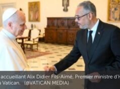 Alix Didier Fils-Aimé បានទទួលនៅបុរី Vatican ដោយ Pope Leo XIV ដើម្បីពិភាក្សាអំពីវិបត្តិប្រទេសហៃទី ព័ត៌មានចុងក្រោយពីប្រទេសហៃទី៖ នយោបាយ សន្តិសុខ សេដ្ឋកិច្ច វប្បធម៌។