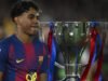 Lamine Yamal ធ្វើការសន្យា Champions League ដល់អ្នកគាំទ្រ Barcelona អំឡុងពេលដង្ហែពាន