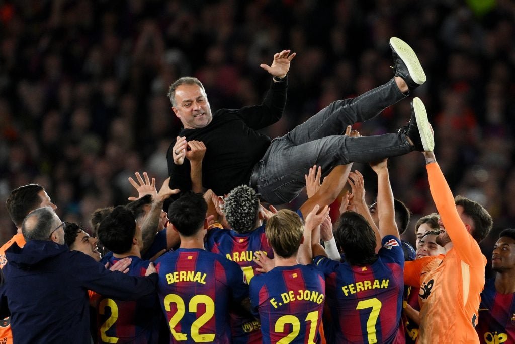លោក Hansi Flick គ្រូបង្វឹកក្រុម FC Barcelona