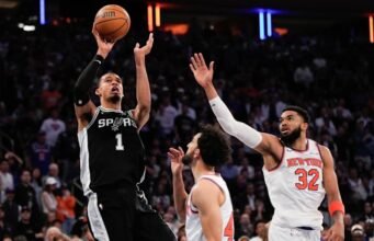 ভিক্টর ওয়েম্বানিয়ামা এবং স্পার্স এনবিএ ফাইনালে নিক্সের বিরুদ্ধে রাস্তায় নির্ভীক