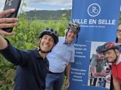সেন্ট্রাল আলসেস। “Ville en saddle”-এর স্পন্সর Jérôme Zindy-এর জন্য, “সাইকেল হল বিশ্বকে পরিবর্তন করার জন্য একটি চমৎকার হাতিয়ার”