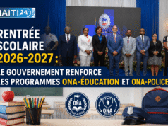 স্কুলে ফিরে যান 2026-2027: সরকার ONA-শিক্ষা এবং ONA-পুলিশ প্রোগ্রামকে শক্তিশালী করে হাইতি থেকে সাম্প্রতিক খবর: রাজনীতি, নিরাপত্তা, অর্থনীতি, সংস্কৃতি।