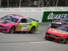 আটলান্টায় NASCAR কাপ সিরিজ রেস আবহাওয়া 3 ঘন্টারও বেশি বিলম্বের পরে পুনরায় শুরু হয়েছে