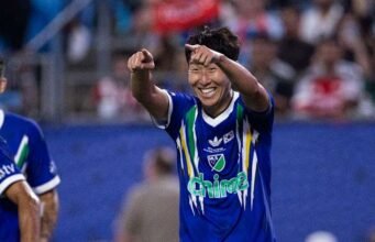 Son Heung-min 2 পয়েন্ট স্কোর করেছে কারণ MLS All-Stars LIGA MX All-Stars এর বিরুদ্ধে 4-3 জয় পেয়েছে