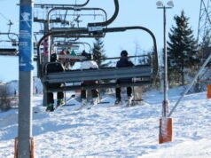 Vosges massif. ল্যাক ব্ল্যাঙ্ক স্কি রিসর্ট স্থায়ীভাবে তার স্কি লিফটগুলি বন্ধ করে দেয়